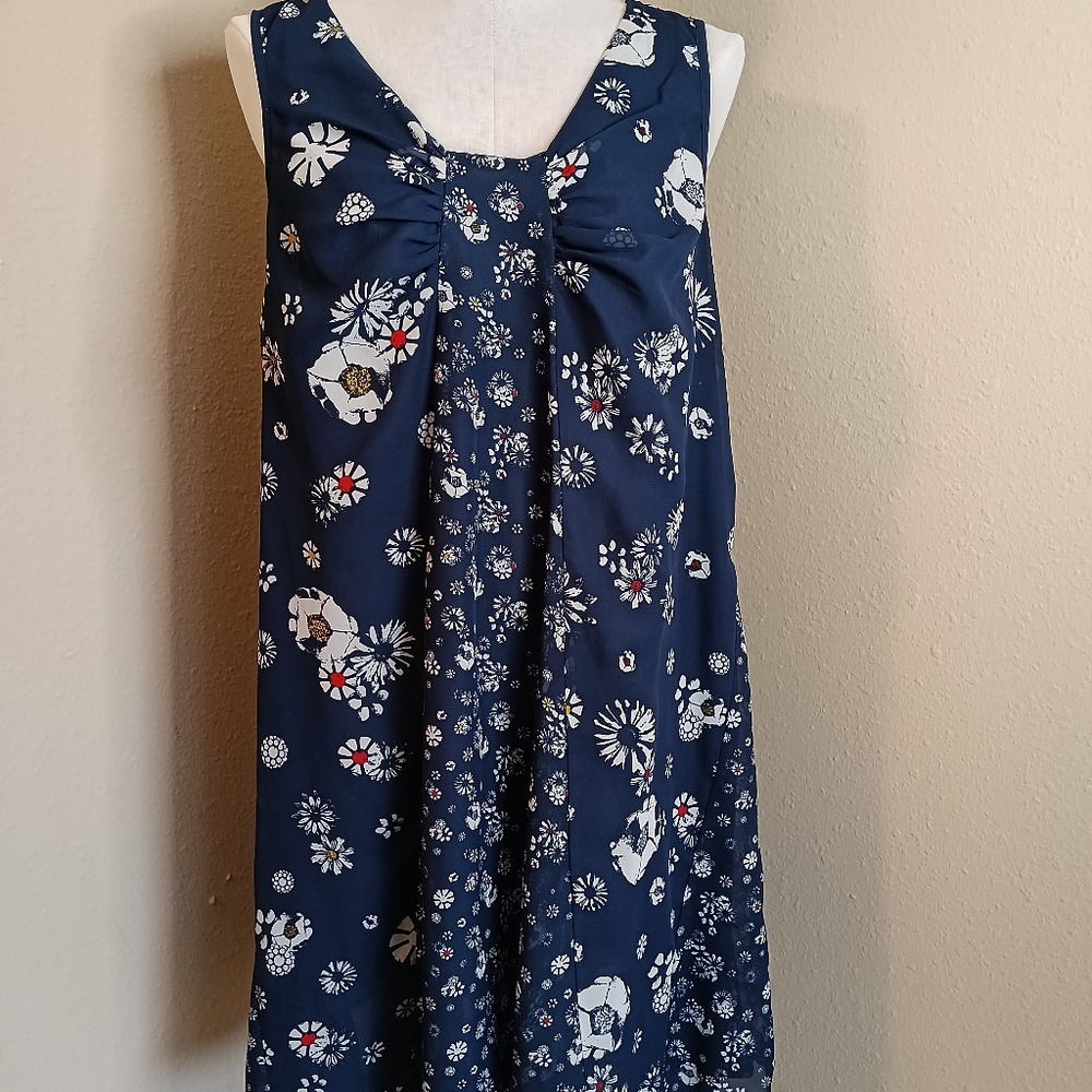 Jason Wu for Target Navy Floral Dress sz Large